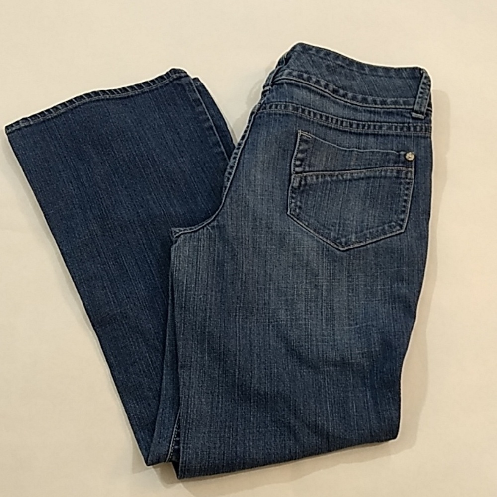 ANA Petite Size 6P Jeans Medium Blue Denim